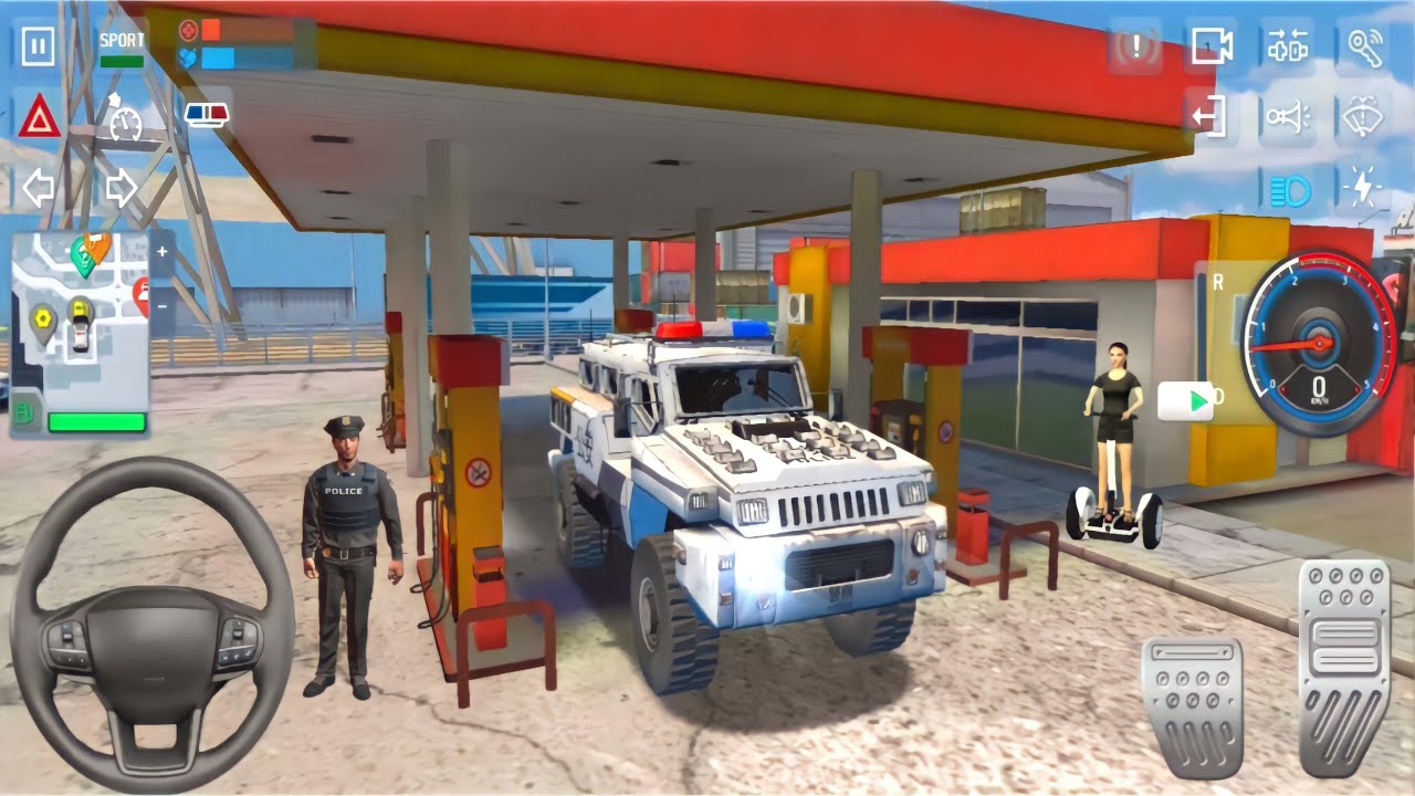 Police Sim 2022 gameplay - New Chinese  Police SWAT Car