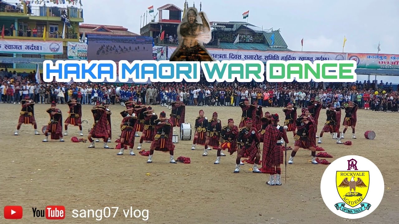 Rockvale Academy Kalimpong Band Display (HAKA - MAORI WAR DANCE ) 2023