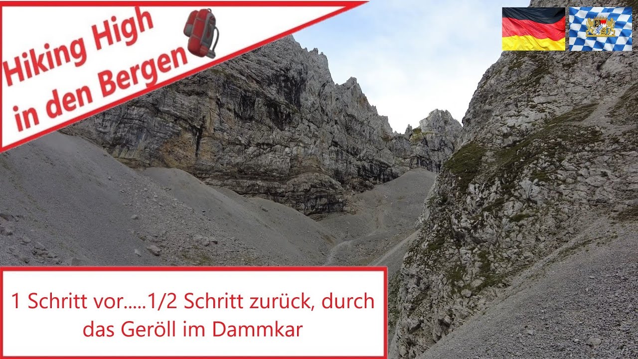 Westliche Karwendelspitze via Dammkar & Ochsenbodensteig