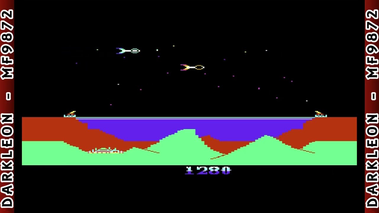 Atlantis - [ 1983 - Vic-20 - Gameplay ]