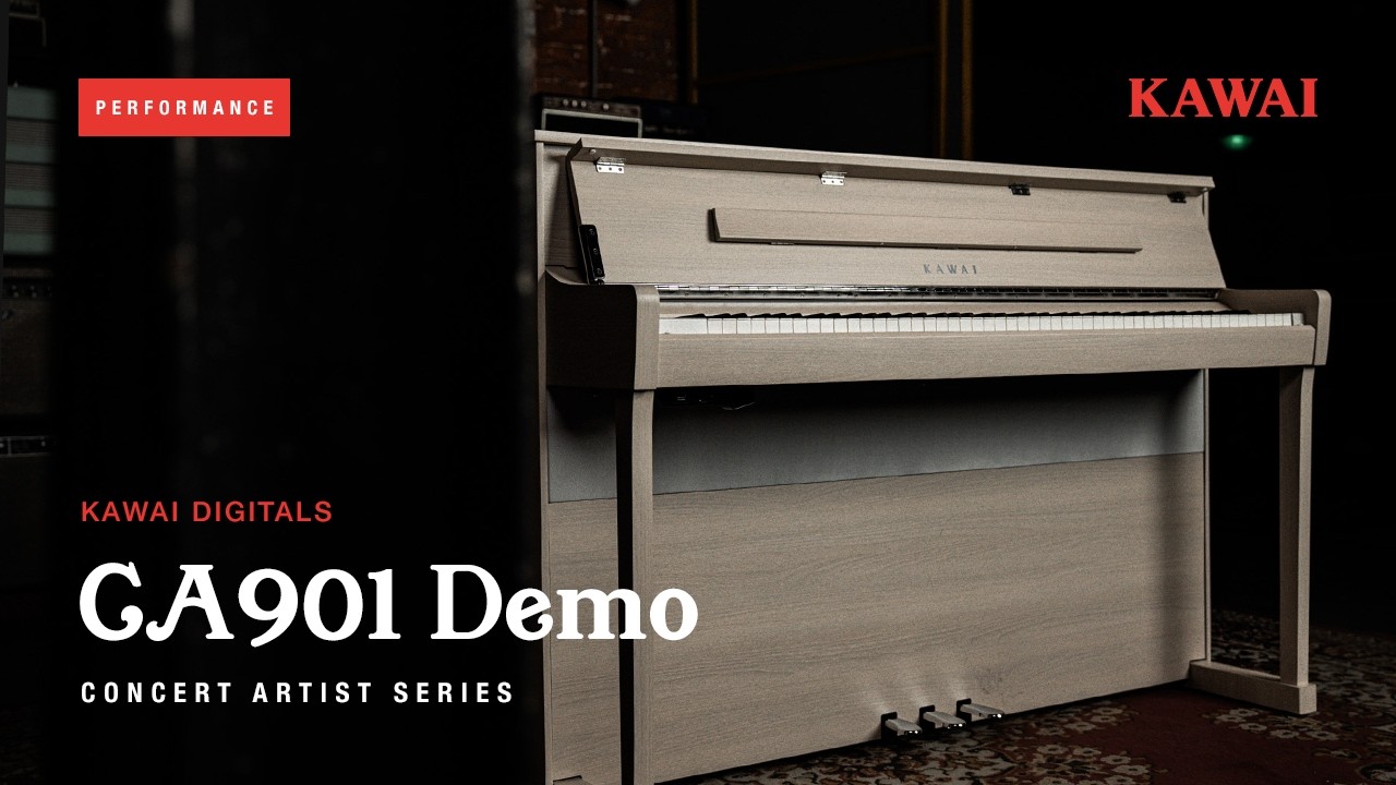 Kawai CA901 Digital Piano DEMO with AMAZING SK-EX Rendering Engine Technology | Kawai