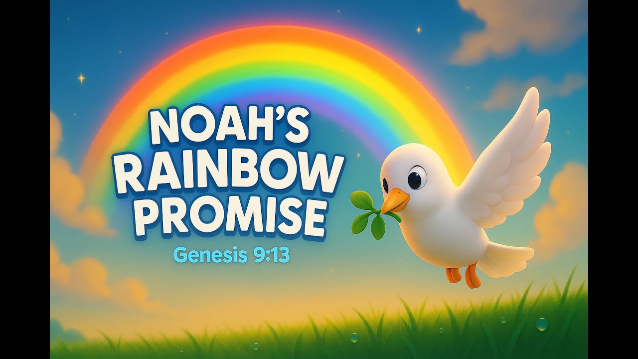 Noah's Ark and the Rainbow Promise | Bible Story Song for Kids