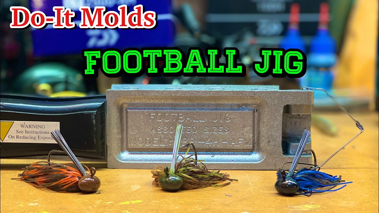 Do-It Molds Football Jig | Do-It Molds | How To Make A Football Jig | Tackle Making