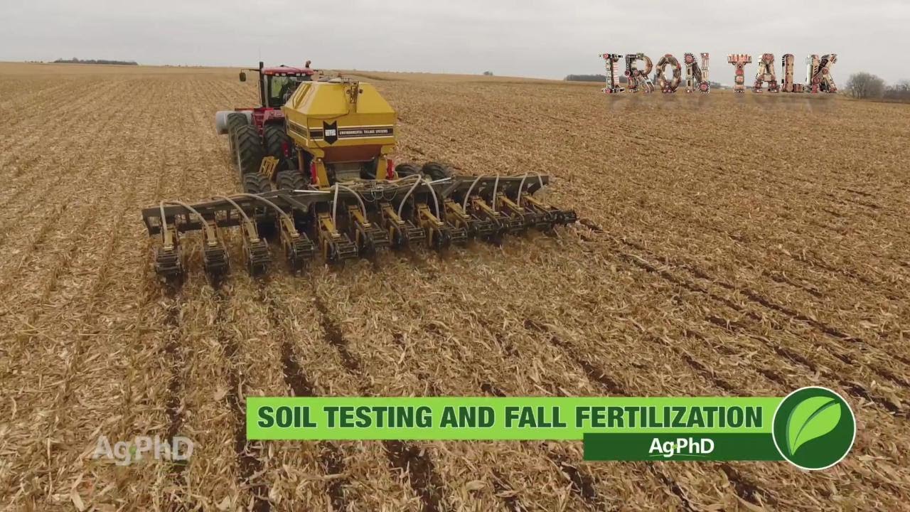 Iron Talk #1067 Soil Testing and Fall Fertilization (Air Date 9-16-18)