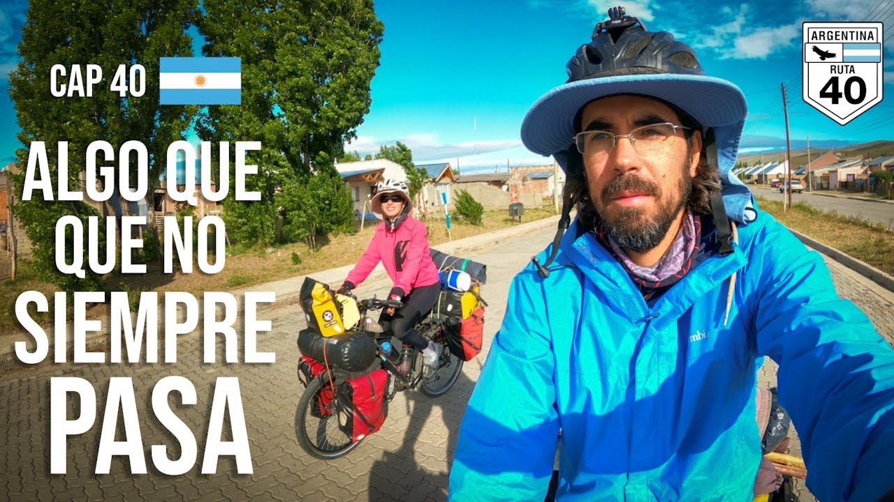 Cap. 40 😅 CHUBUT NOS COMPLICA AVANZAR | Tecka, Gob. Costa, José de San Martín | Cicloviajeros.