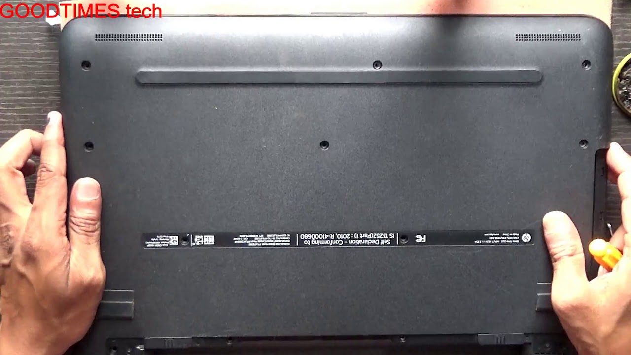 HP Notebook | N8M18PA | How to replace HDD.