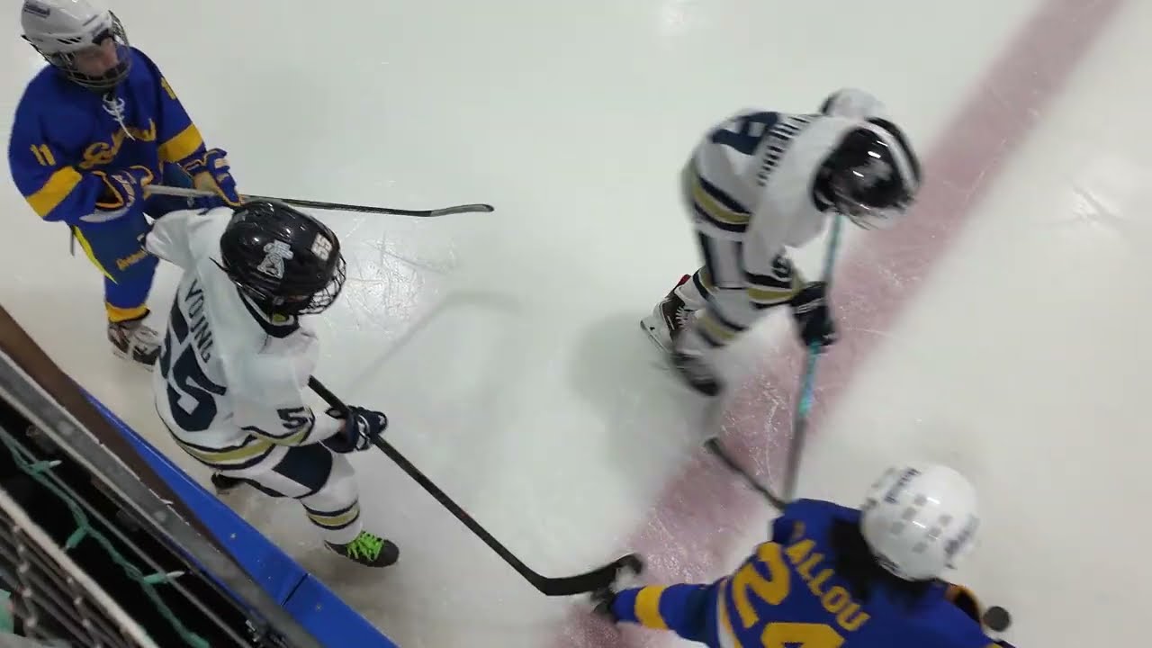 2026.02.22.Ice Dogs 12UA vs Goldrush 1st Period