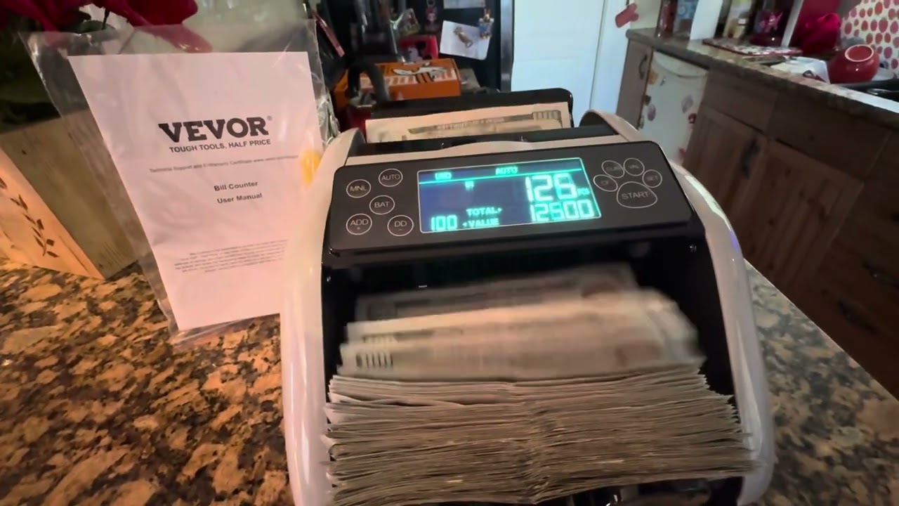 Vevor money counting machine