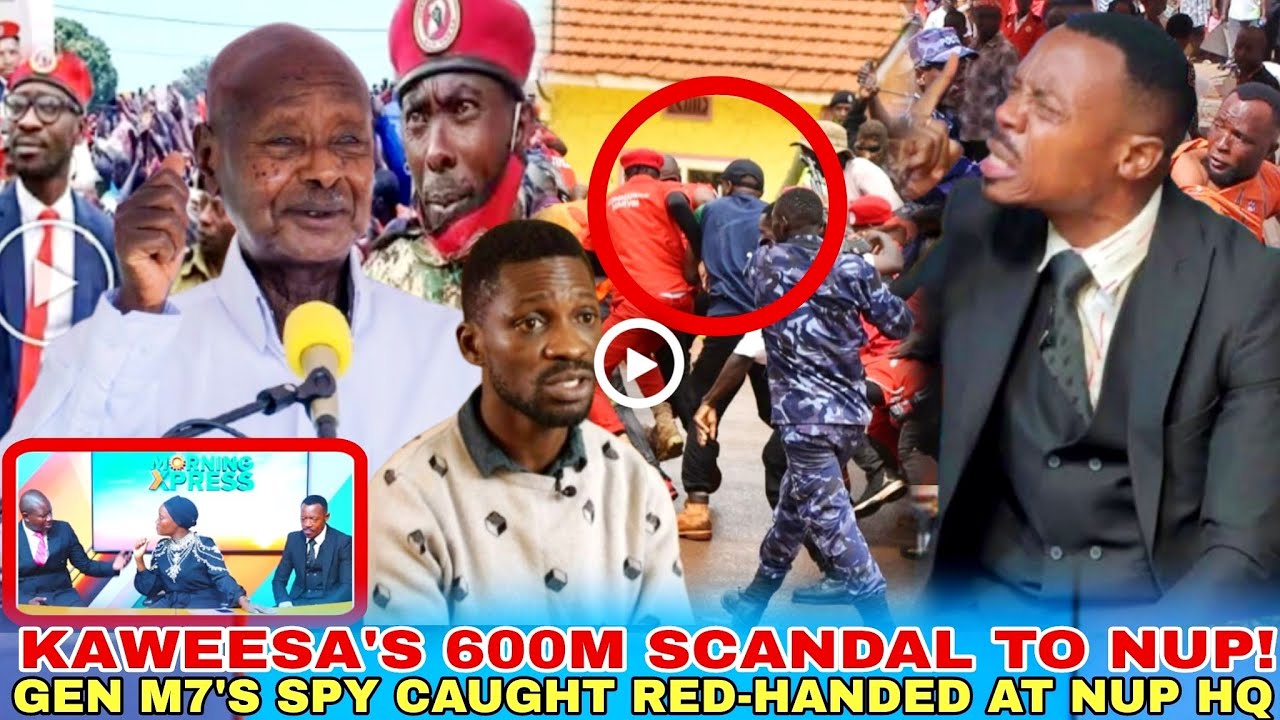 Agatalinda!Mbega wa Gen M7 mu NUP akwatiddwa! Security ya Bobi Wine eri Gumite! Kaweesa Ali maziga