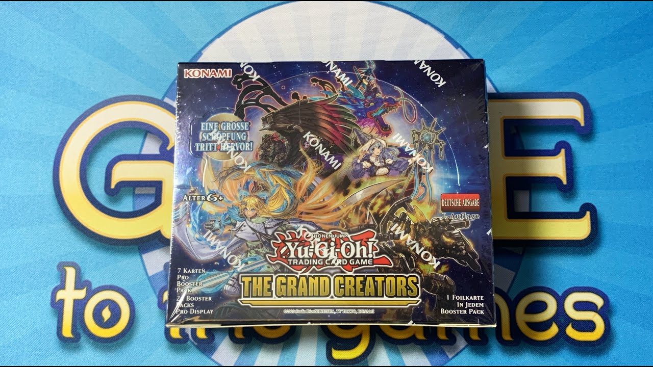 The Grand Creators Display Box Opening/Unboxing Yugioh Karten + VERLOSUNG