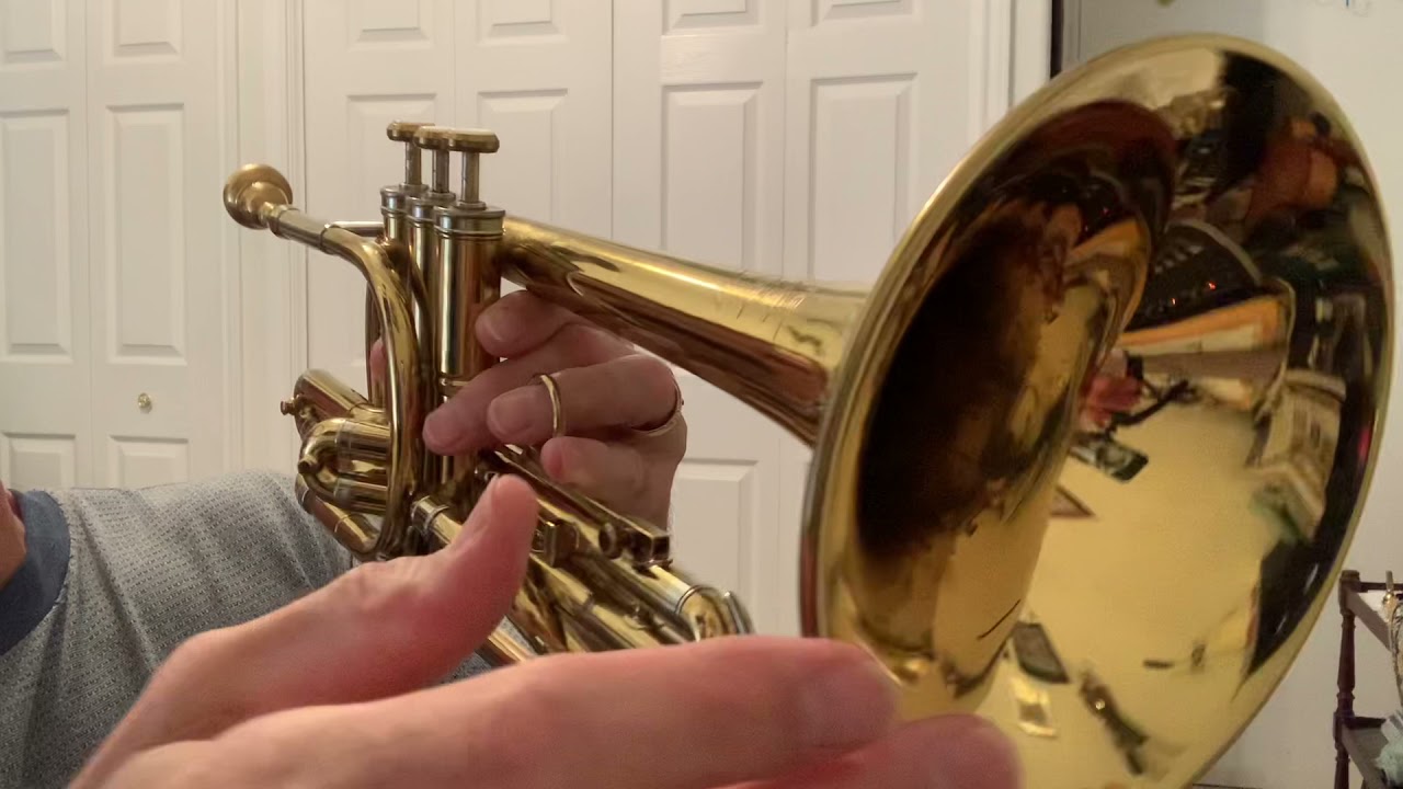 Rare 1956 Martin Imperial Flugelhorn.  Miles Davis played a Martin Committee almost like this one.