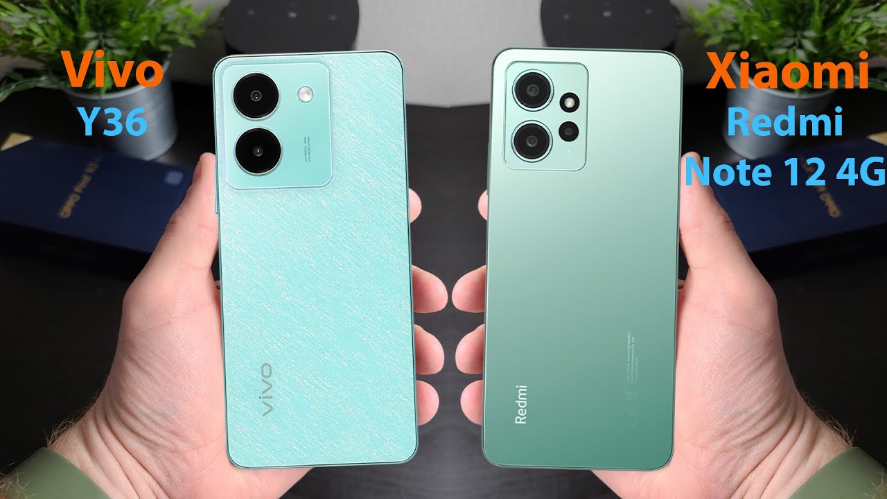 Vivo Y36 vs Xiaomi Redmi Note 12 4G | Full Comparison