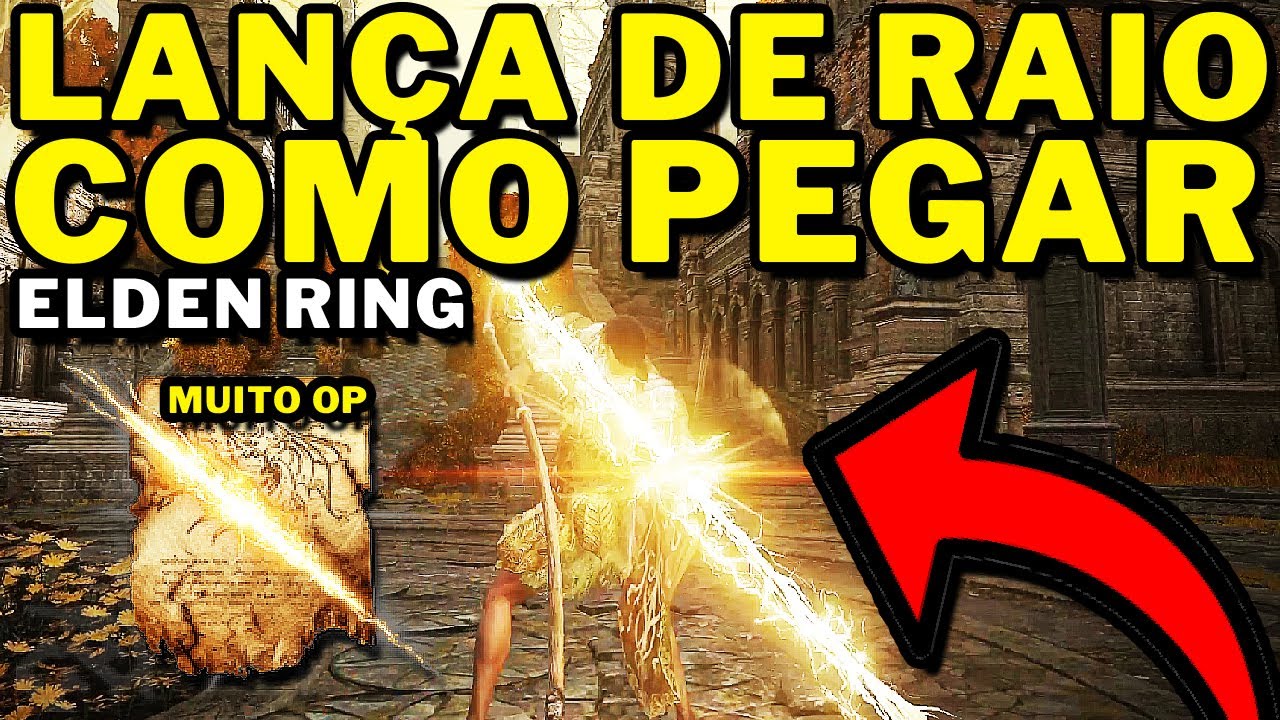 Elden Ring - Como Pegar A LANÇA DE RAIO ENCANTAMENTO (MUITO OP)!!!!