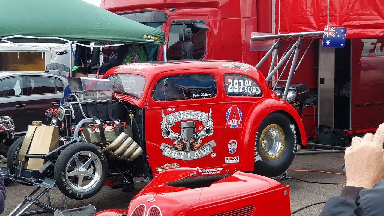 Aussie Outlaw Start up Santa Pod 2023🇦🇺