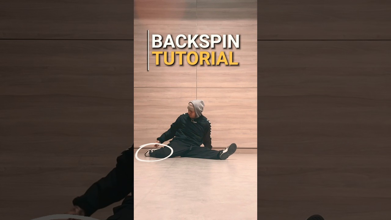 Backspin Tutorial #dance #breakdance #bboytutorial #dancetutorial #backspin #hiphop #bboy #viral