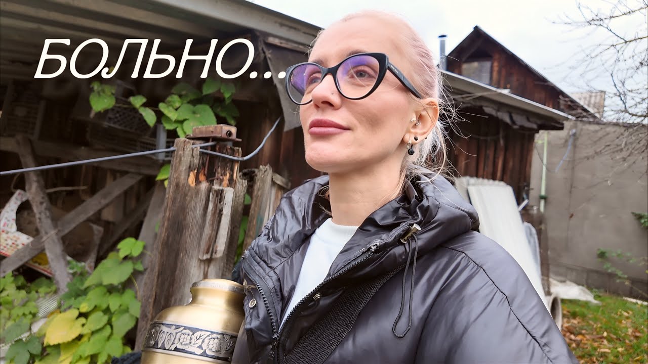 Больно. Последняя прогулка с бабушкой и лютый страх собаки. 