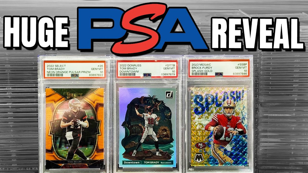 WILL 2024 BE A GEM MINT YEAR?!!💎 |  100+ Card PSA Grading Reveal