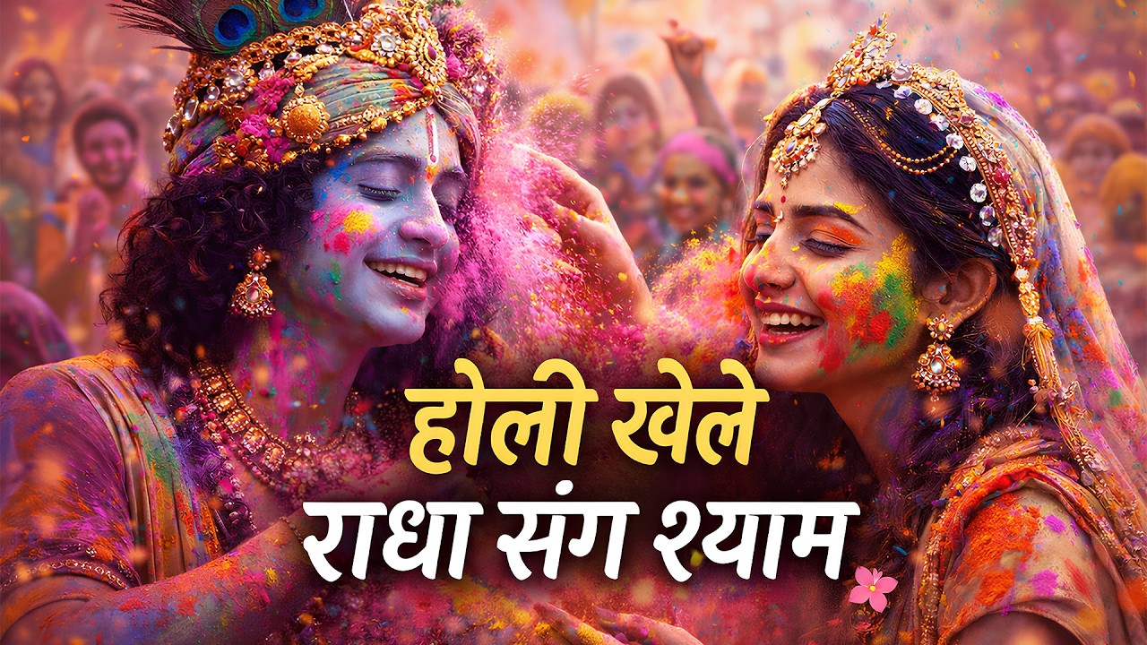होली खेलें राधा संग श्याम 🌸 | Holi Bhajan 2025 | Radha Krishna Holi Song