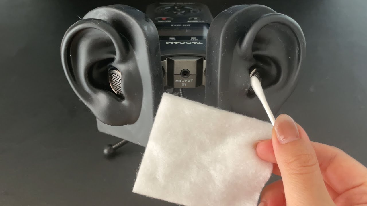 〖ASMR〗ひたすら綿棒で耳かき