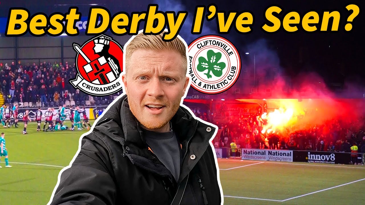 💥 WITNESS the MADNESS of the NORTH BELFAST DERBY!