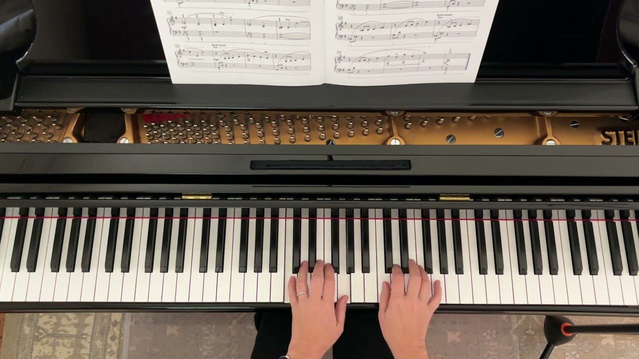 Sunset Serenade by Melody Bober - for piano solo