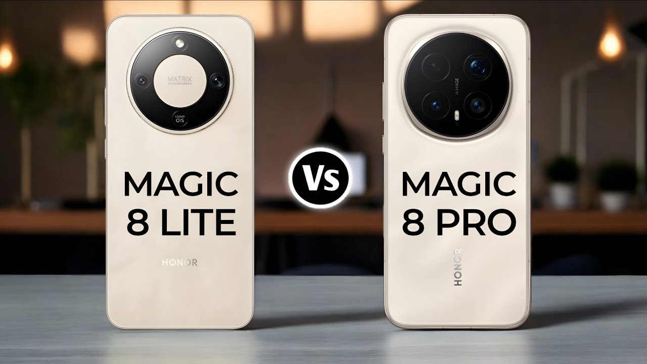 Honor Magic 8 Lite 5G против Honor Magic 8 Pro 5G
