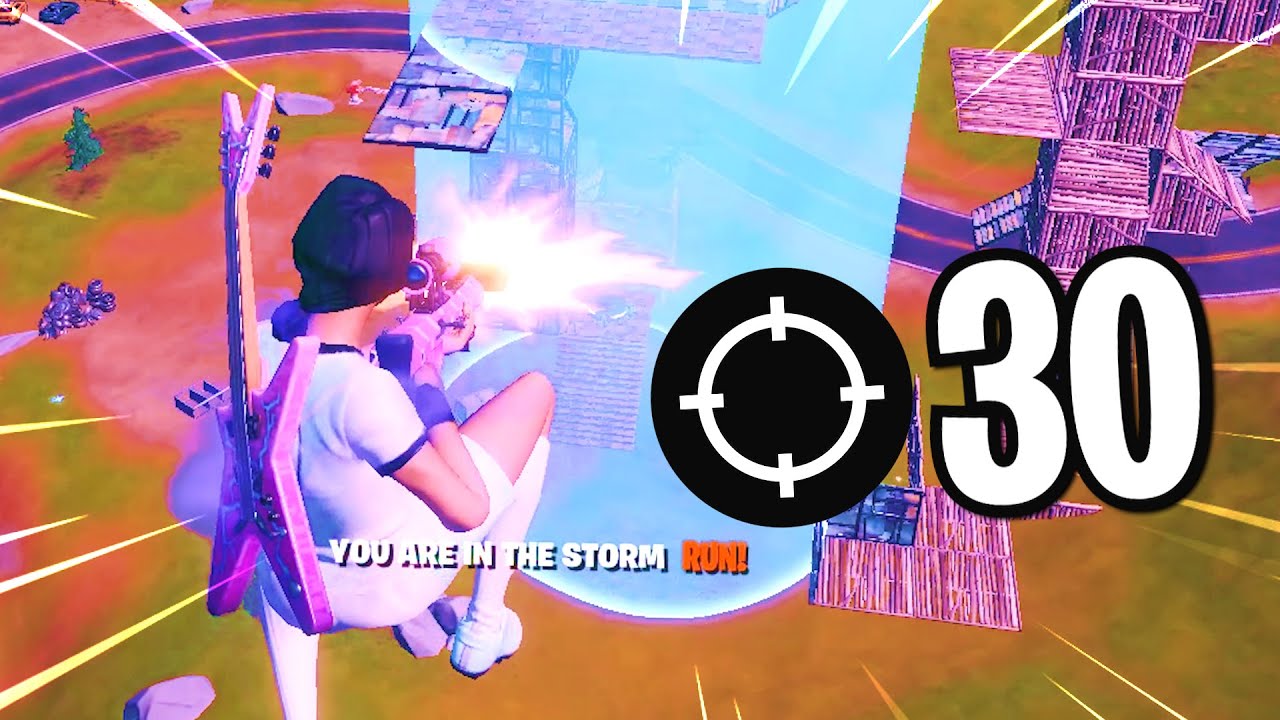 i got 30 KILLS and hit a TRICKSHOT... (Fortnite Road to a Trickshot)