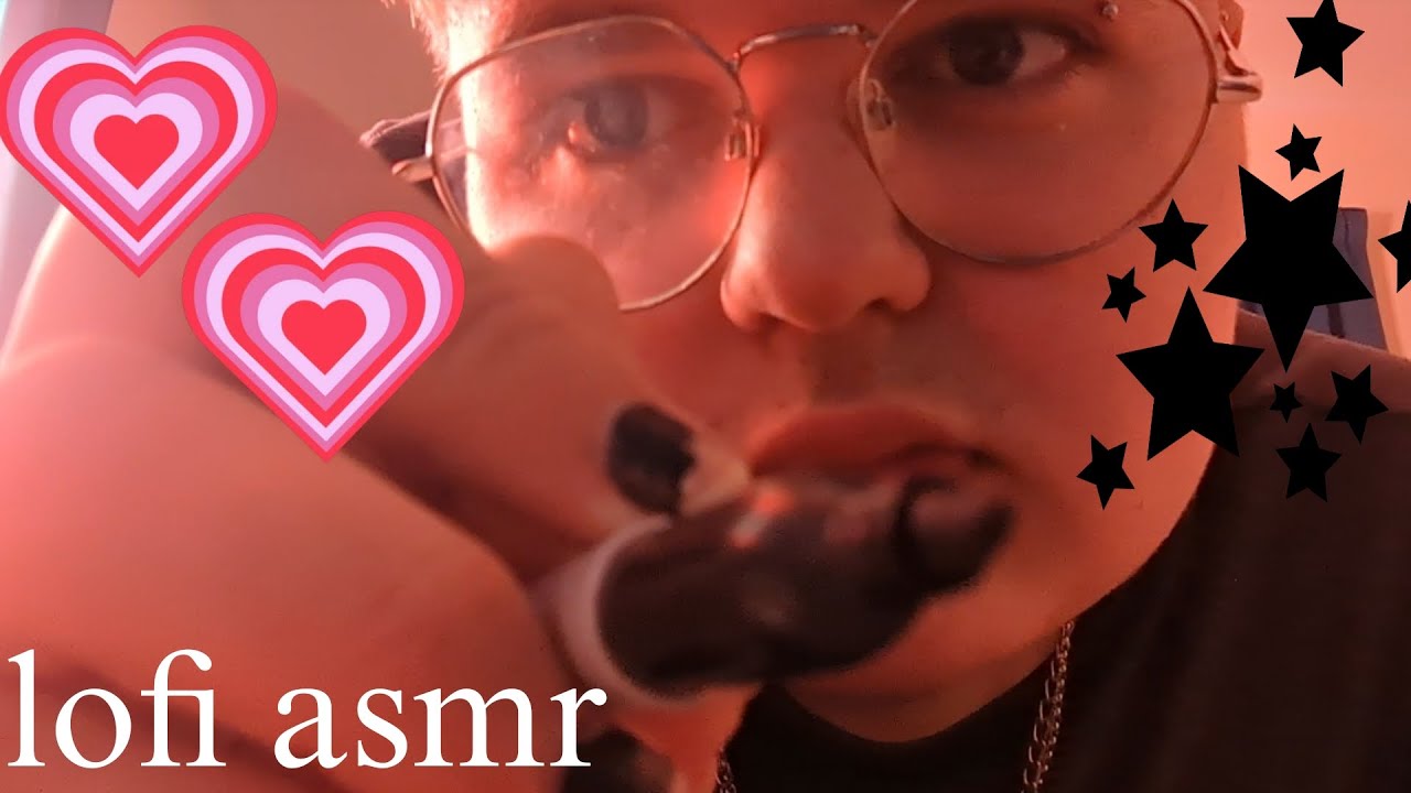 drawing on ur face cos I'm bored (lofi asmr)