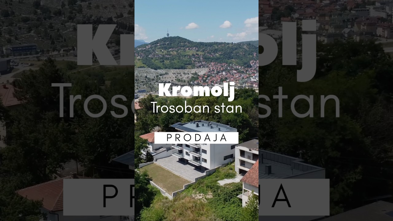 ON TIME prodaje: Trosoban stan u Sarajevu - Kromolj - Novogradnja