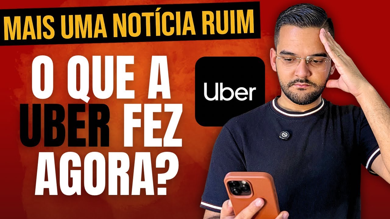 🟢 UBER apronta de NOVO! MAIS uma notícia RUIM pros MOTORISTAS!
