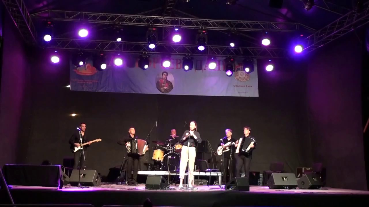 Neda Nikolić uz orkestar Bobana Prodanovića - Rača, Karađorđevi dani