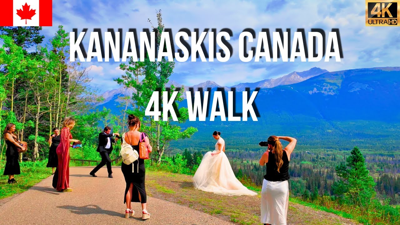 Kananaskis 4K Walk 🇨🇦: Your Peaceful Nature Escape 🌲