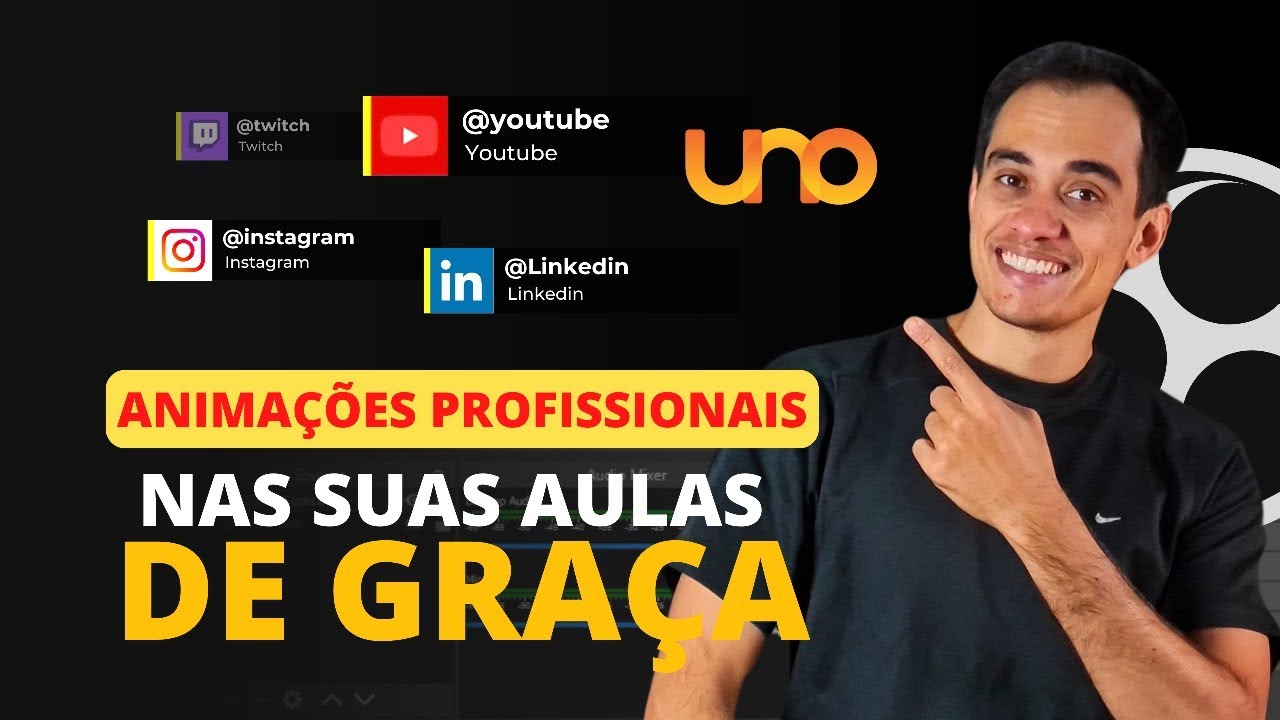 Animações para o seu OBS Studio! Aplique em menos de 10 minutos.