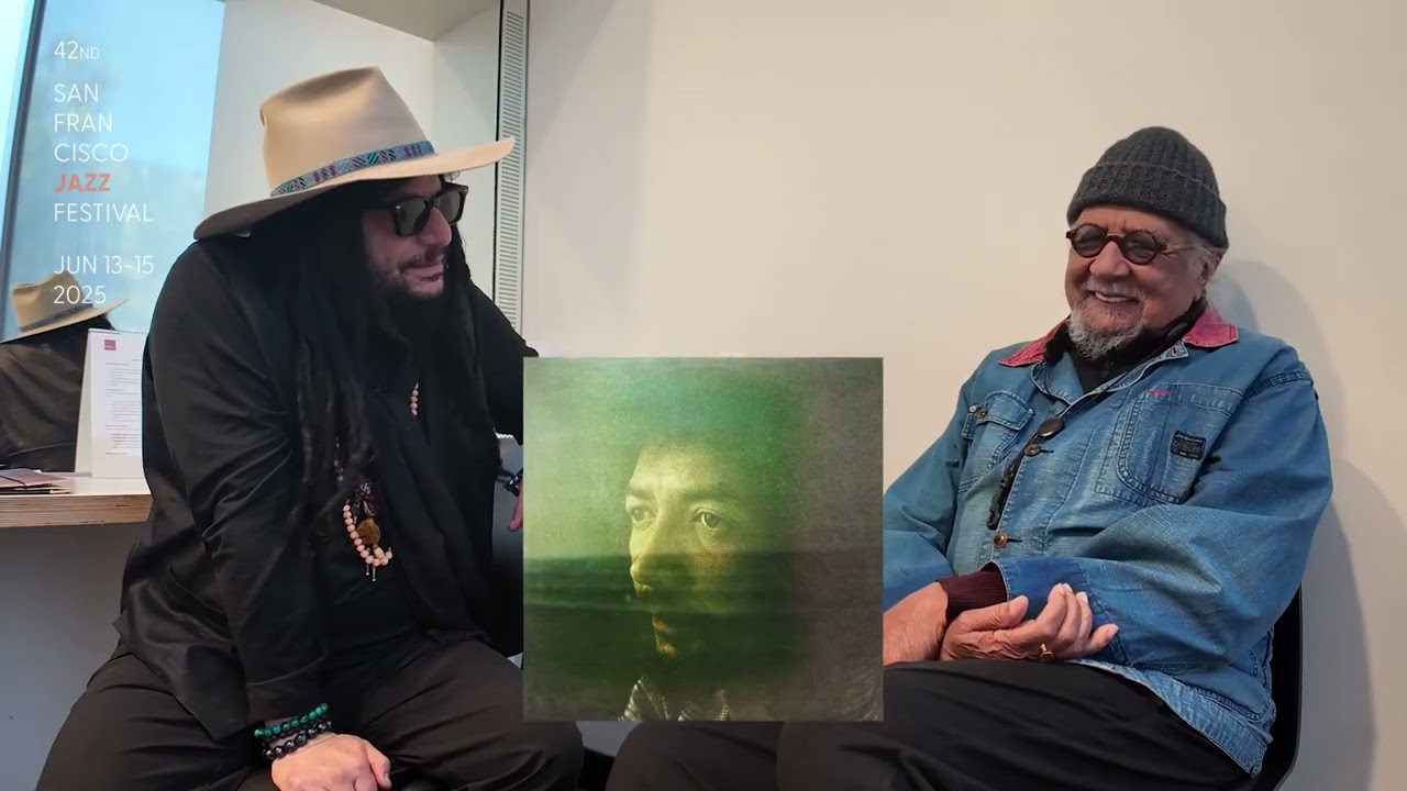 Charles Lloyd & Don Was catch up backstage, talk Brian Wilson & Beach Boys (2025 Festival Highlight)