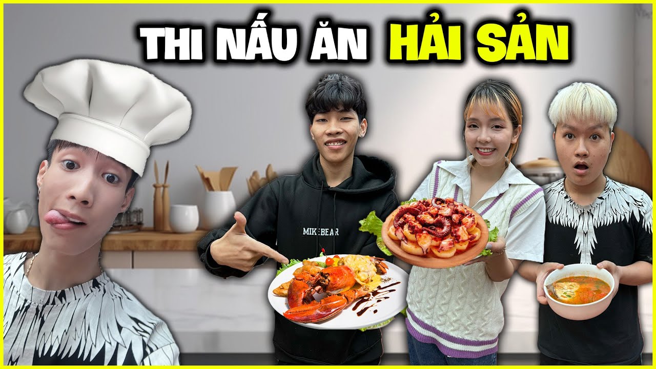 Đức Mõm | Cuộc Thi Nấu Ăn Về HẢI SẢN, Người Chiến Thắng Nhận 2 Triệu VNĐ !!!