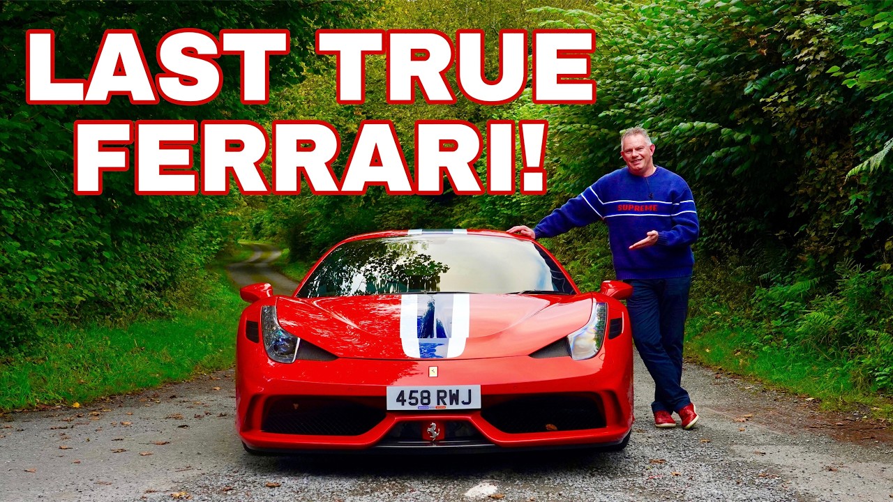 Ferrari 458 Speciale Review - Top Gear Black Mountain Pass!!