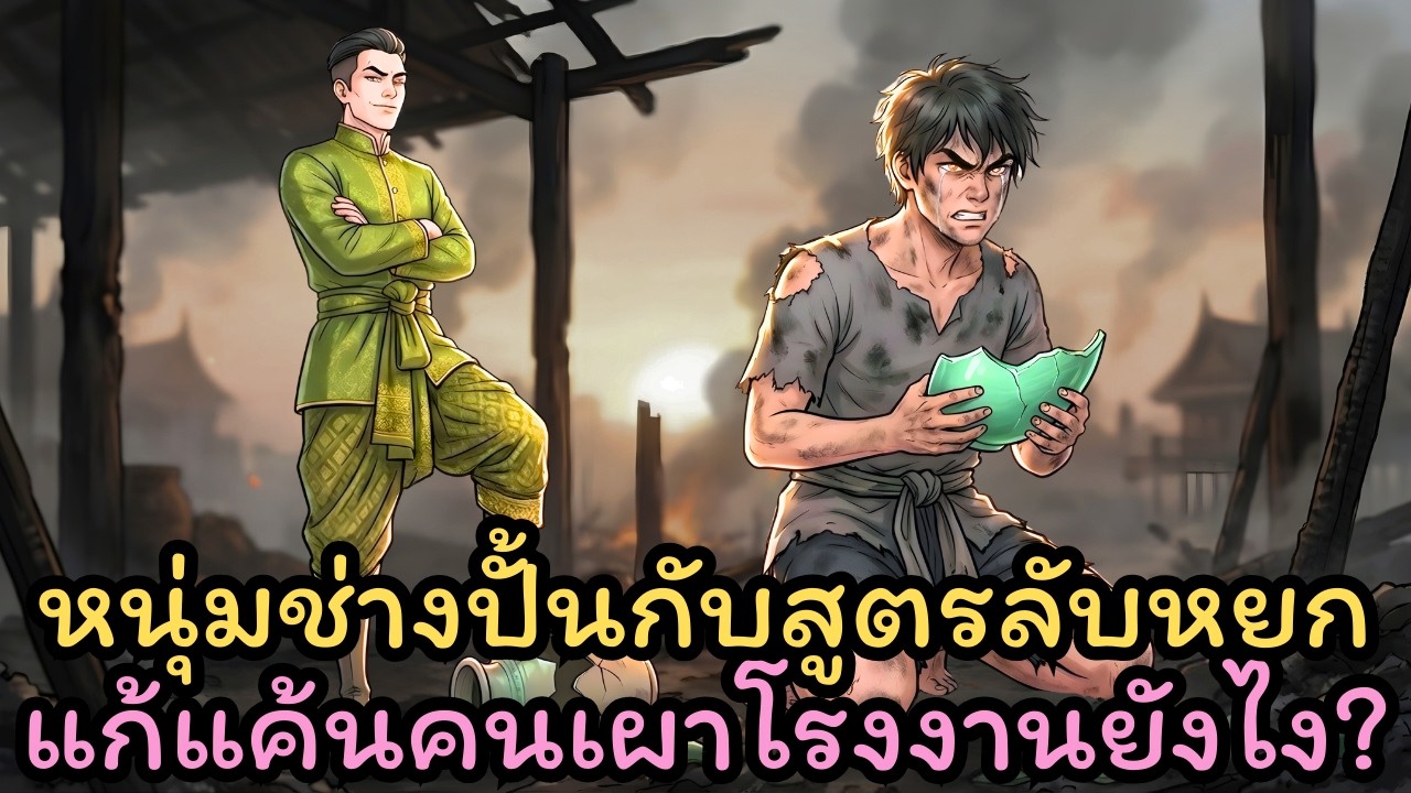 ความลับเคลือบหยก! ช่างปั้นสู้กลับ เผาโรงงานก็หยุดความเทพไม่ได้
