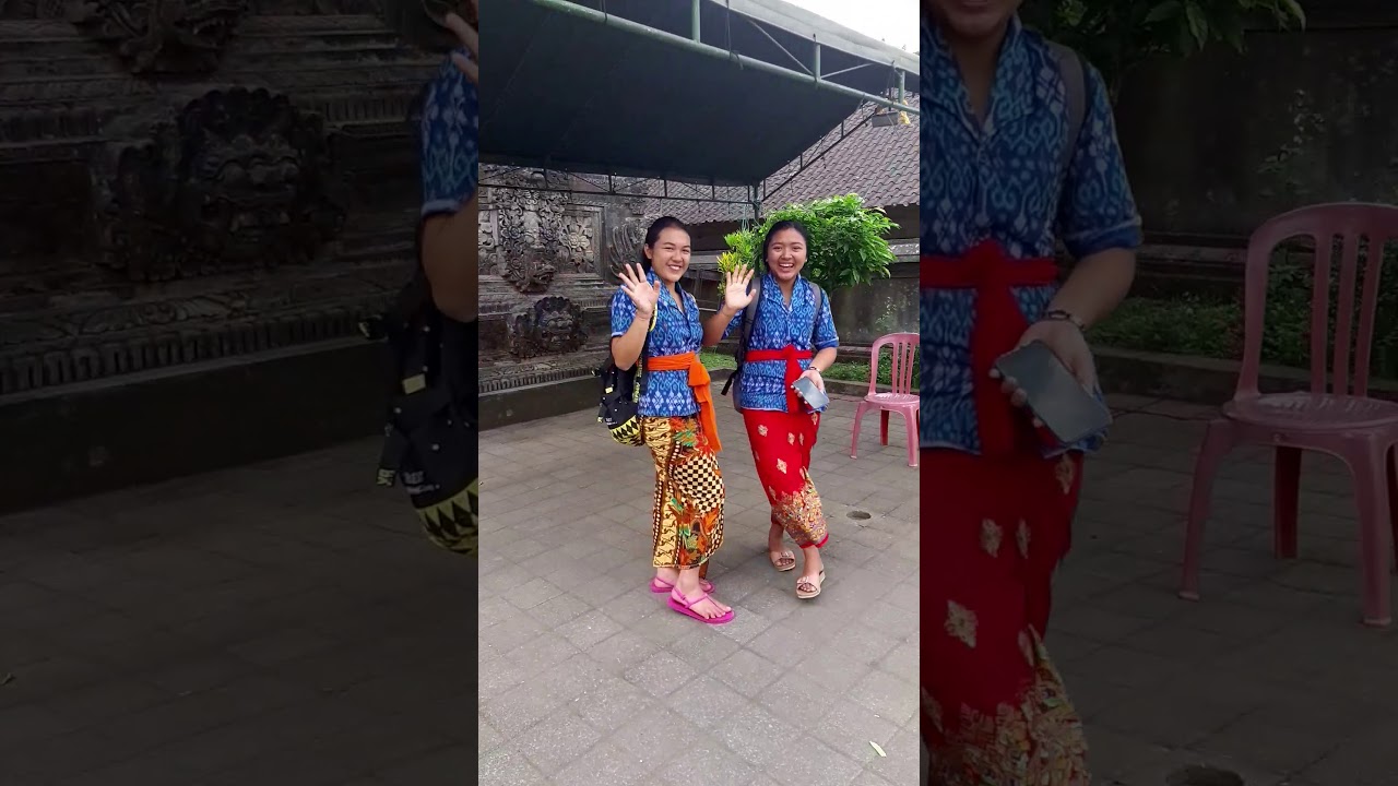 Traditional Bali village Indonesia traveling south east Asia