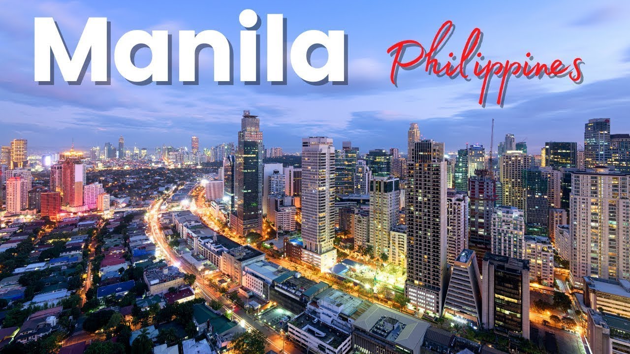 Manila Philippines Timelapse City Landscape