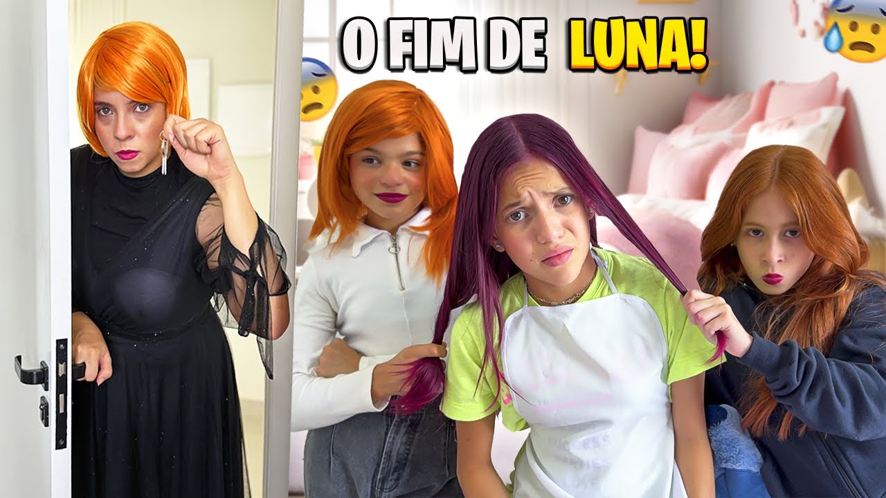 A MADRASTA MALVADA LUNA SOFRE COM A MORTE DA MÃE (JÉSSICA SOUSA)