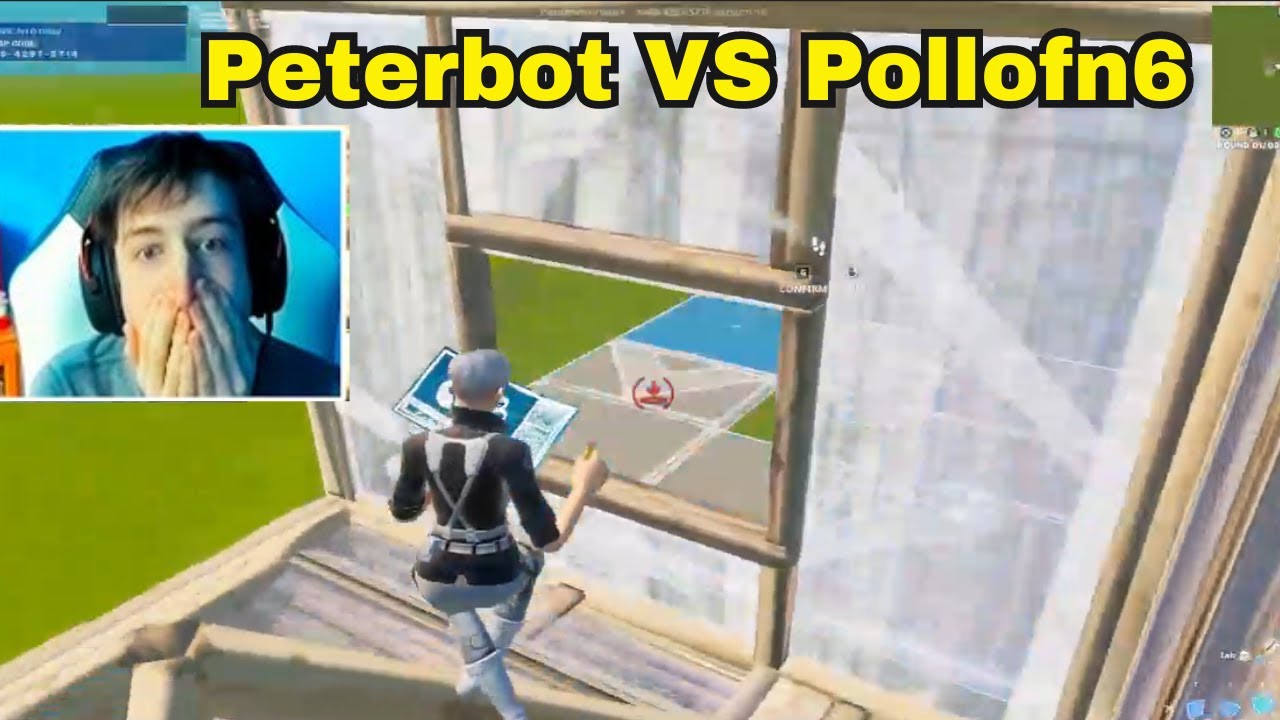 Peterbot VS Pollofn6 1v1 TOXIC Fights! In the new Season CHAPTER 5