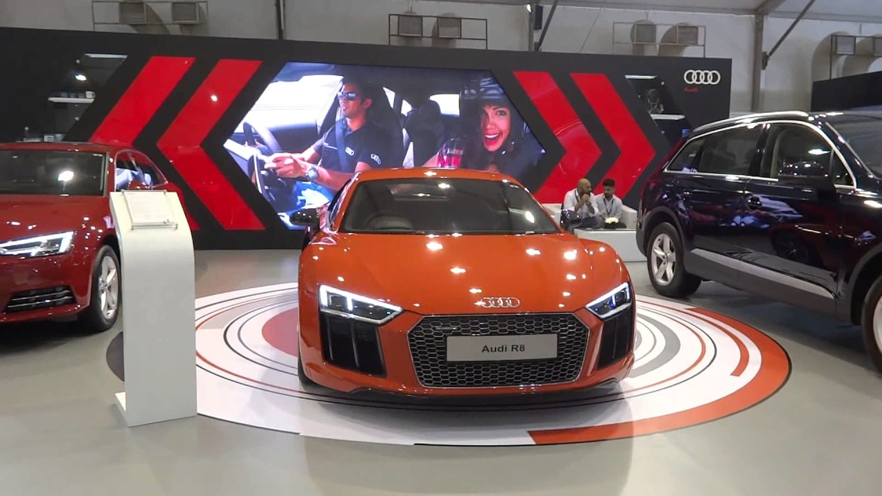 Audi A4 , Audi R8 , Audi Q7 SUPERCARS : Autocar Performance Show 2017