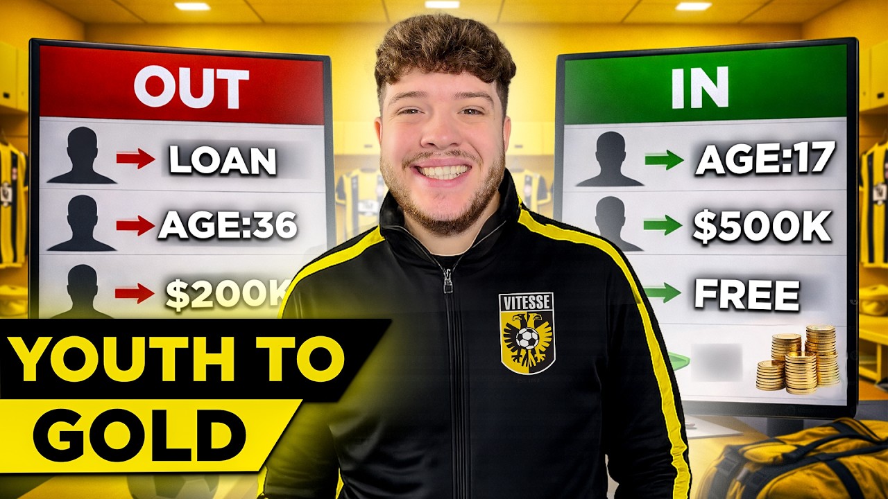 The Youth Revolution Begins NOW | Vitesse FM26 Youth to Gold!