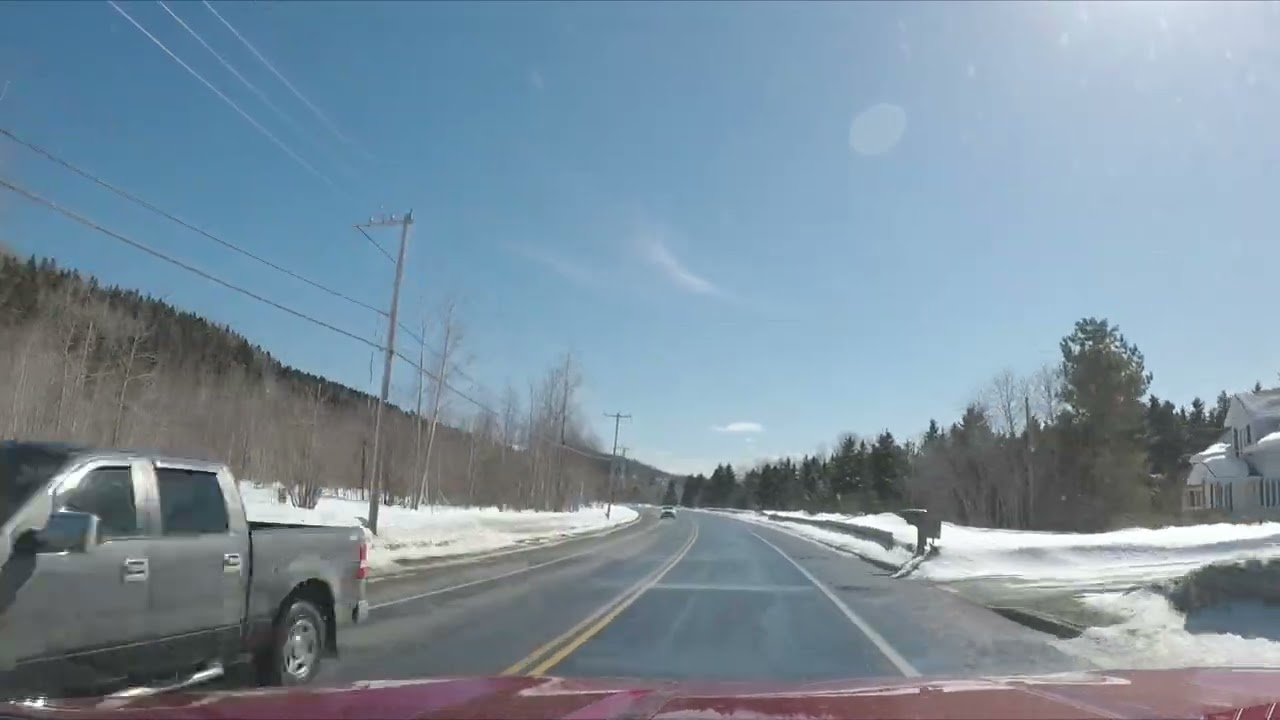 Gaspésie | Matane à Amqui | Dashcam