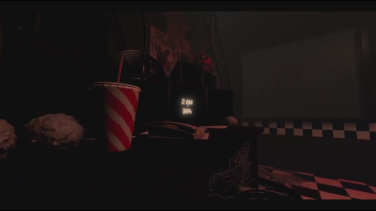 Playing Scary FNAF