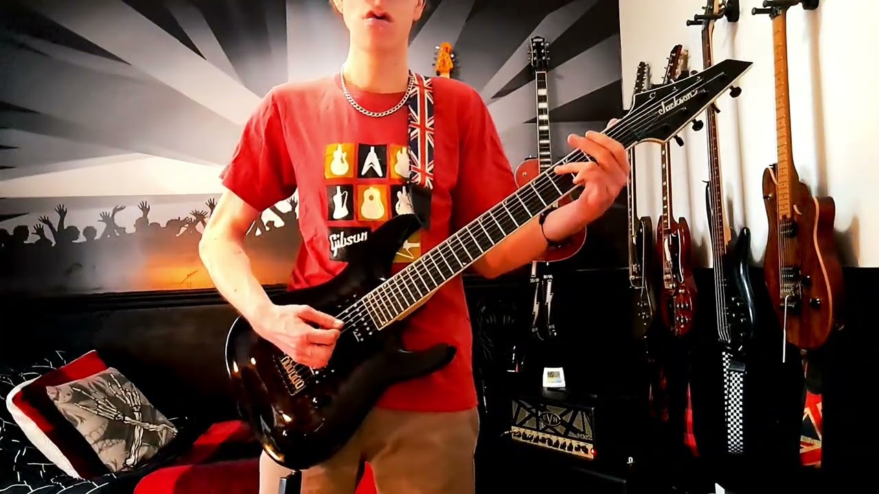 ANTHRAX THE DEVIL YOU KNOW GUITAR COVER 