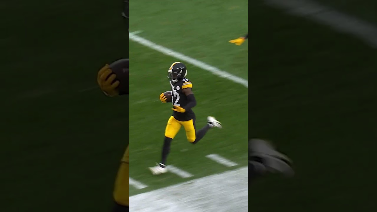 YO PIERRE‼️ He returns a Bengals fumble 34 yards for a TD! #CINvsPIT on CBS