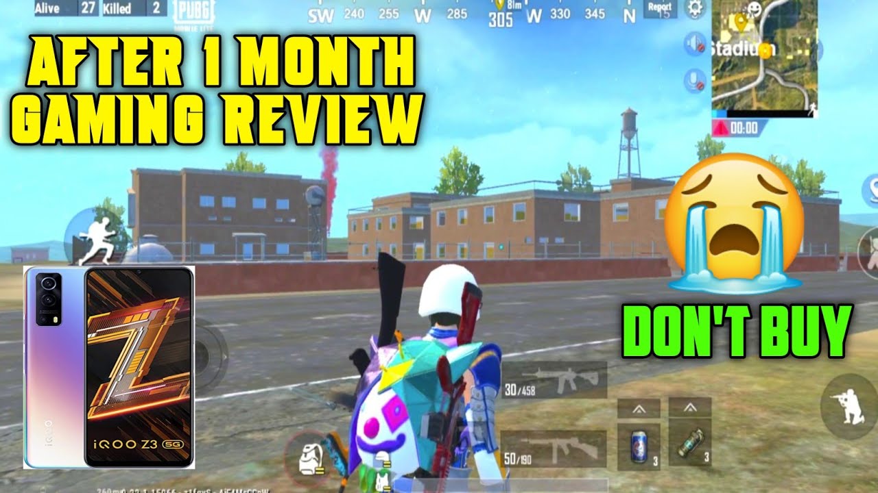 IQOO Z3 Full Gaming Review After 1 Month . Graphics + Heating & Pubg Lite Test .