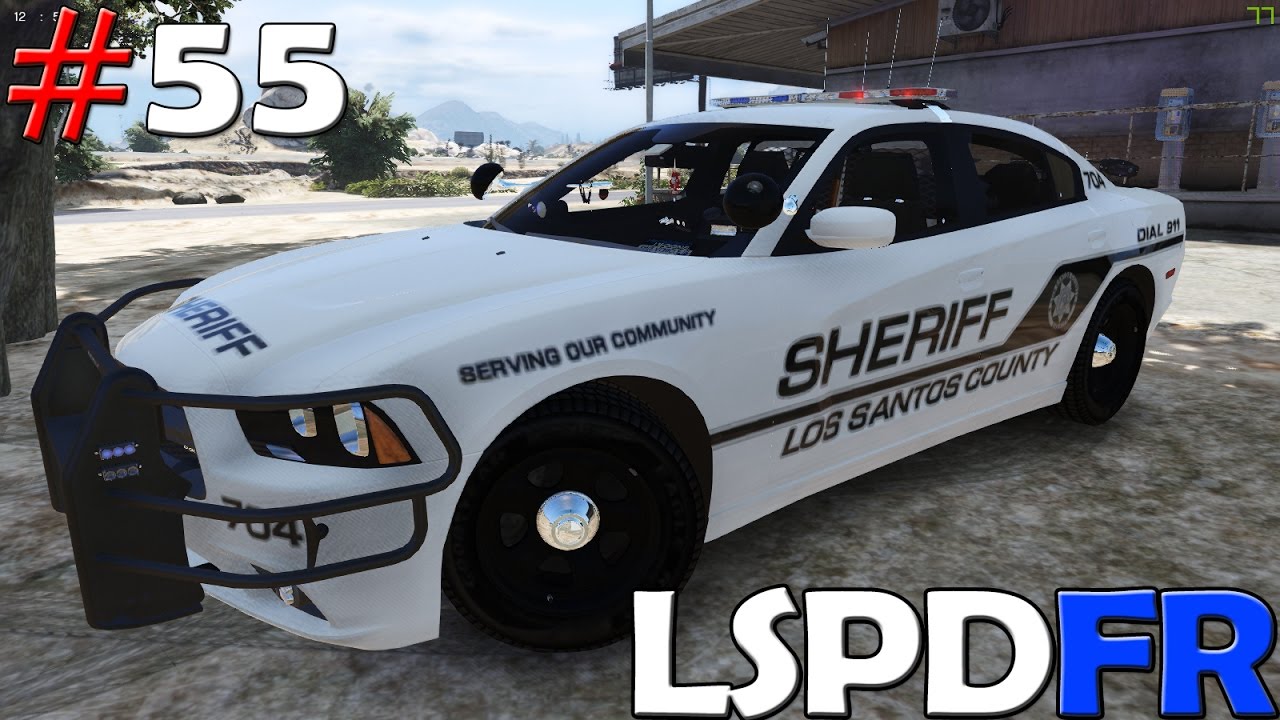 GTA V LSPDFR #55 SHERIFF | DETENIENDO TRANSPORTISTAS DE DROGA | TheAxelGamer