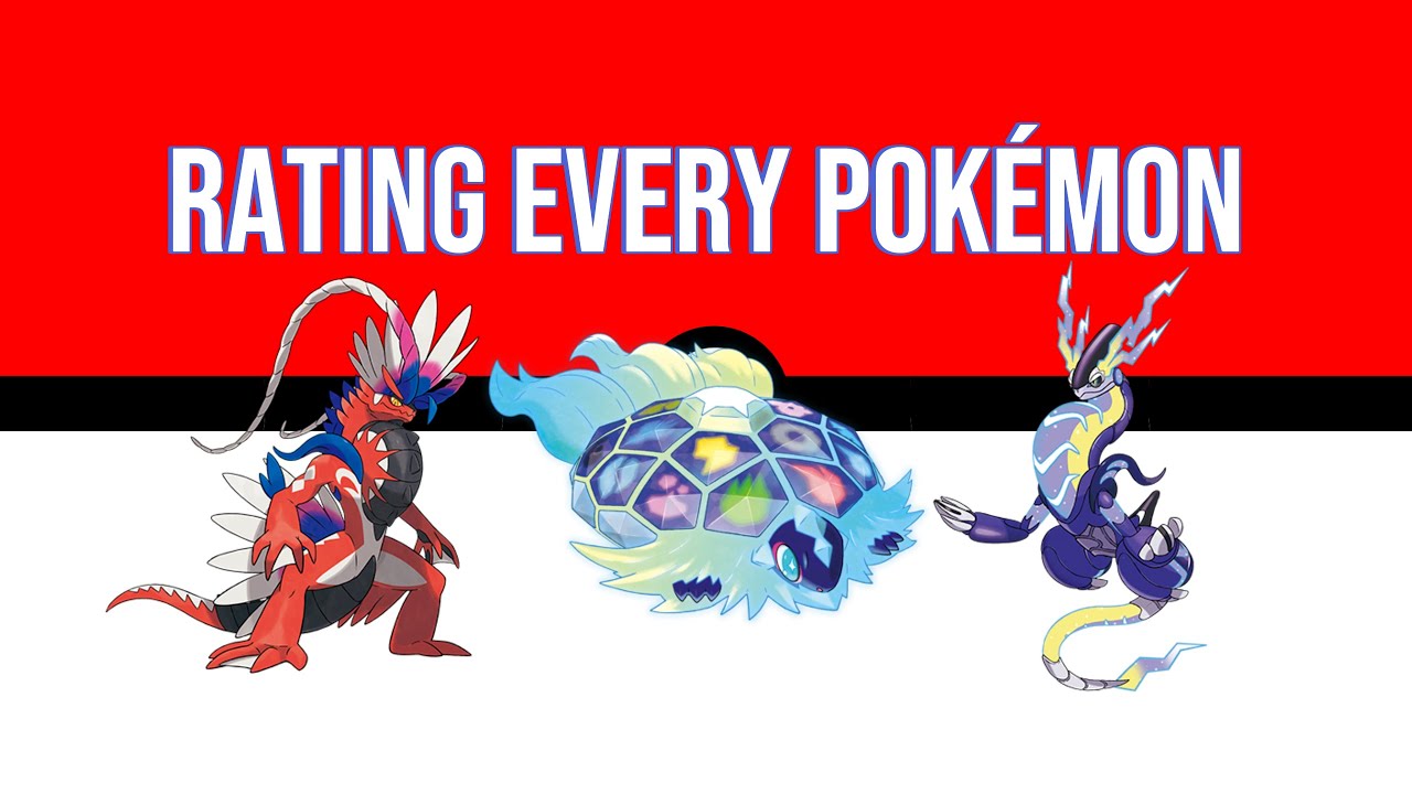 Rating every Pokémon paldea edition